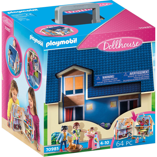 Playmobil Take Along Dollhouse Kids/Childrens Toy Playset 4+