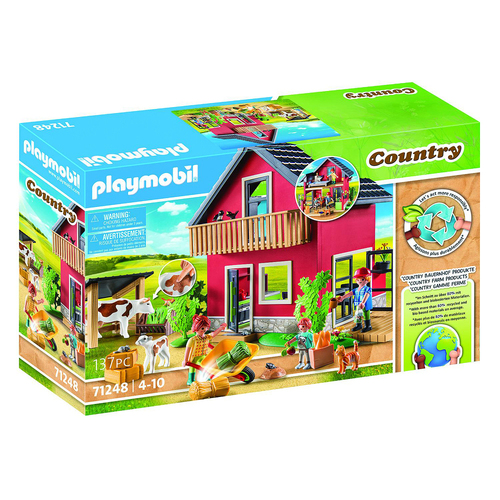 Playmobil Farm House Kids/Childrens Toy Playset 4+