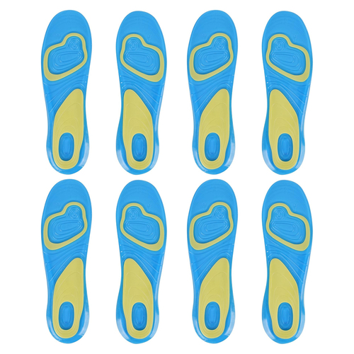 4PK Home Expression Training Shoe Gel Insoles Male 32 X10Cm180G  A/C Cf0002