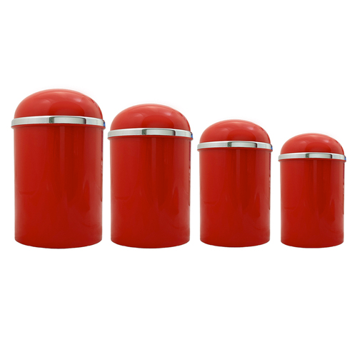 4pc Naza Multi-Purpose Kitchen Storage Canister Set Assorted