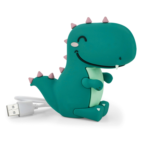 Legami My Super Power Dinosaur 2600mAh Power Bank w/ Micro USB Cable