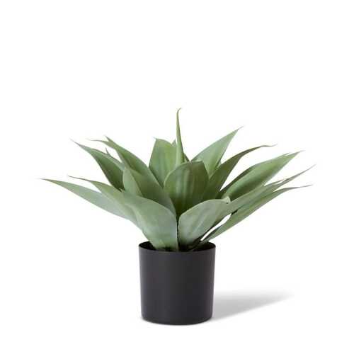 E Style 40cm Agave Potted Artificial Plant Decor - Green