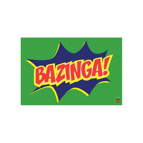 The Big Bang Theory Bazinga Poster Wall Decor 91x61cm