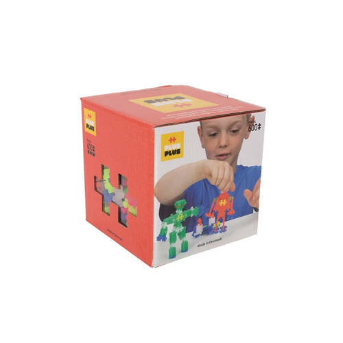  PLUS PLUS - Open Play Set - 600 Piece - Basic Color