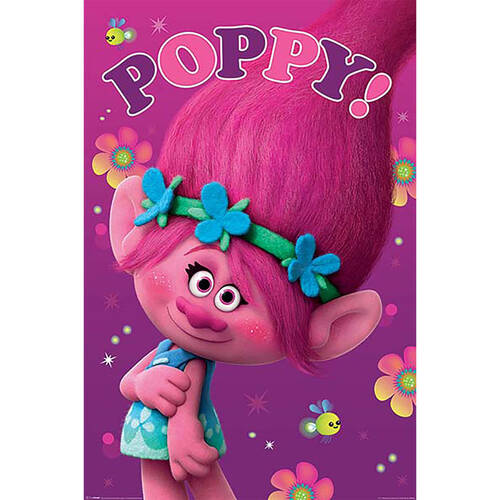 Trolls Poppy Poster Home/Room Wall Decor Display 91x61cm