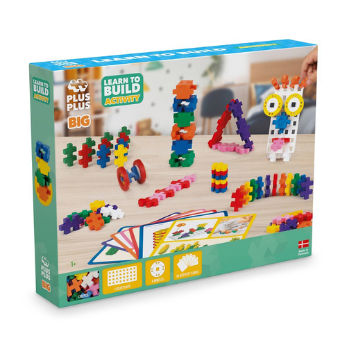 Plus Plus Big Learn To Build Kids Activity Set 2y+