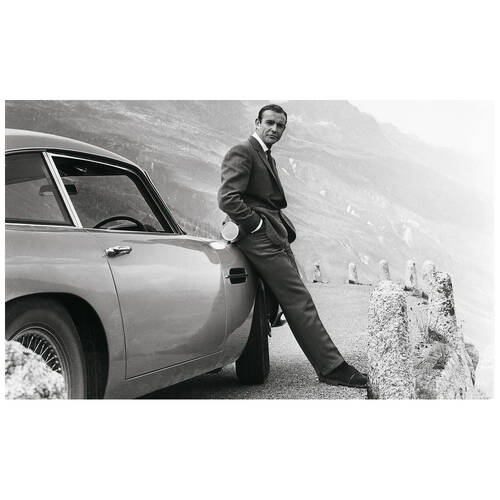 Impact Merch James Bond Connery & Aston Martin Poster 61x91cm