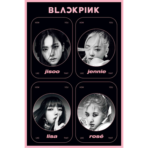 Impact Merch Black Pink How You Like That Regular Sized Poster 92x61cm