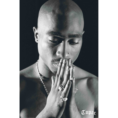 Impact Merch Tupac Pray Regular Sized Poster 92x61cm