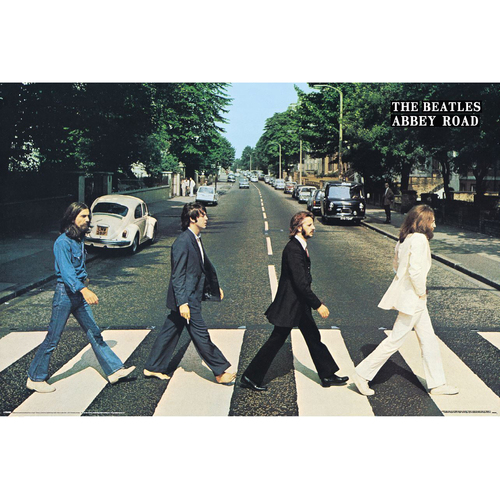 Impact Merch The Beatles Abbey Road Regular Sized Poster 92x61cm