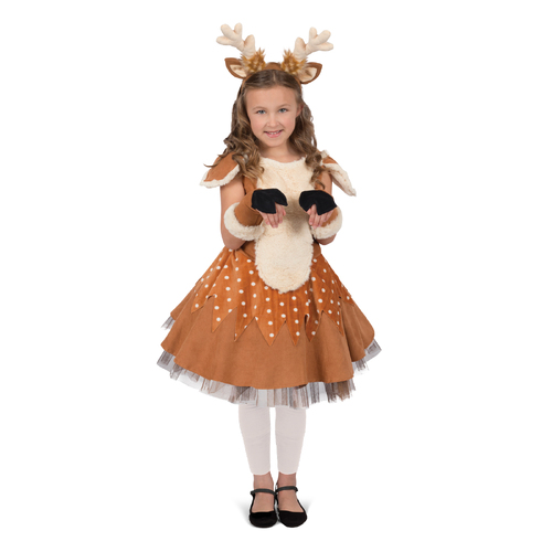 Princess Paradise Doe The Deer Girls Dress Up Costume - Size S