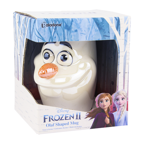 Paladone 300ml Frozen Olaf Shaped Mug Coffee/Tea Drink Cup