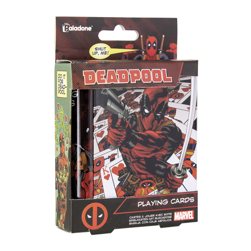 Paladone 11cm Deadpool Playing Cards Kids/Children Family Card Game