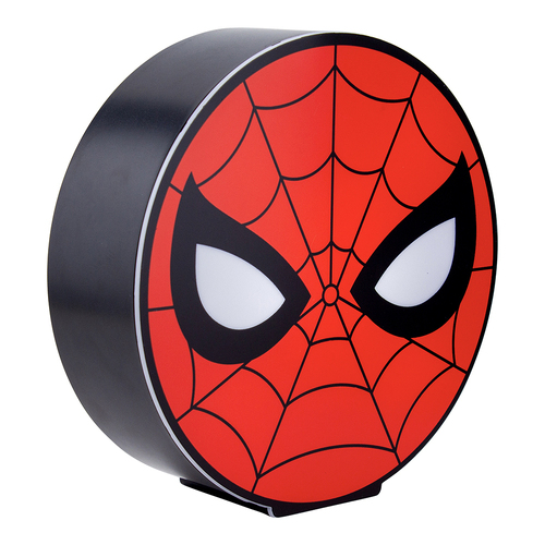 Paladone 16cm Spiderman Round Box Light Kids/Children Bedside Lamp