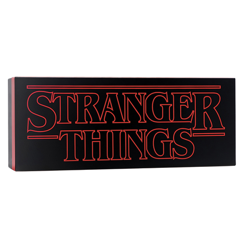 Paladone 30cm Stranger Things Logo Light Kids Bedroom Side Table Lamp