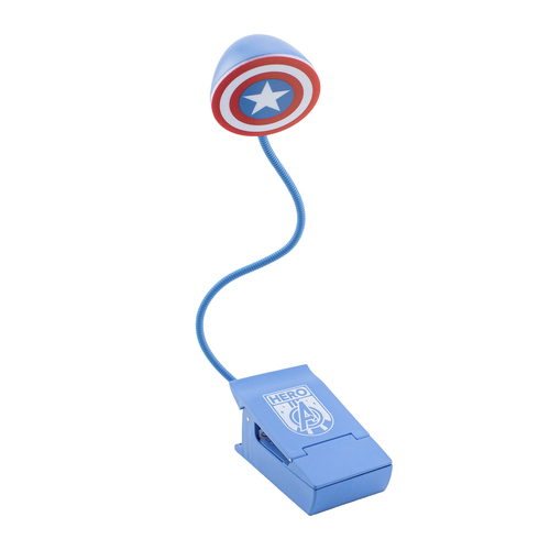 Paladone 31cm Captain America Book Light Kids/Children Reading Lamp