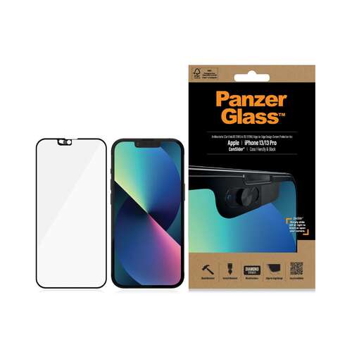 PanzerGlass Screen Protector For Apple iPhone 13/13 Pro - Black