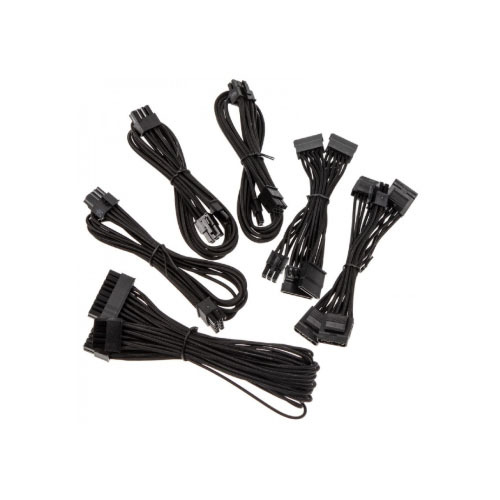 Corsair Type 4-Sleeved 24Pin/CPU/SATA DC Power Supply Cable Kit for SFX PSU