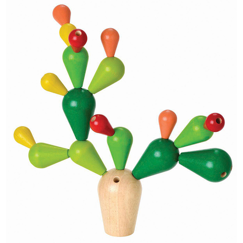 Plan Toys Balancing Cactus Kids/Childrens Toy Playset 3+