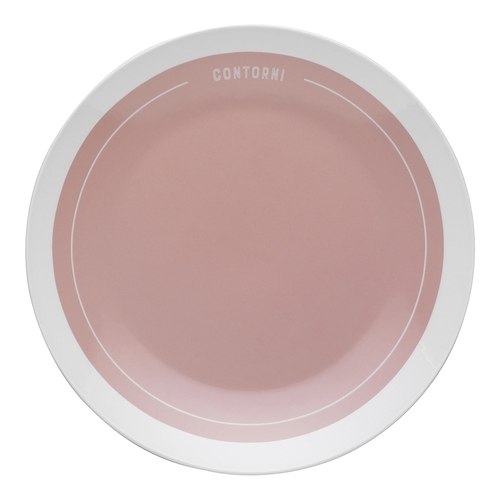 Porto Osteria Porcelain 30cm Round Serving Plate - Rosa