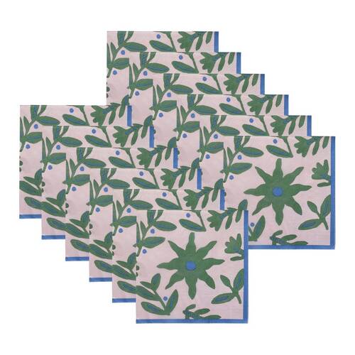 12x 20pc Porto Fiesta Paper Napkin Dinner Party Serviette Cali