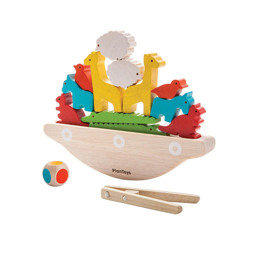 Plan Toys Balancing Boat Kids/Childrens Toy Playset 3+