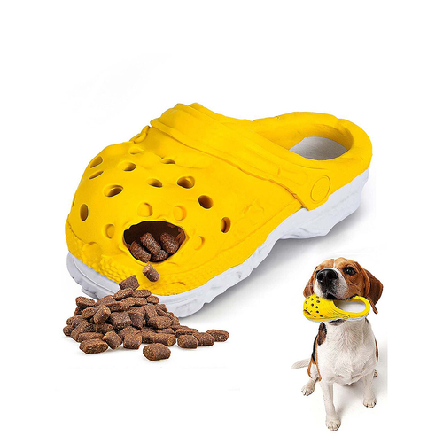 Petopia Ultra Tough 16cm Rubber Cozy Slipper Dog Toy Large - Assorted