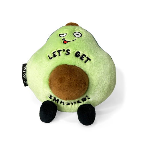 Punchkins Let's Get Smashed! Avocado Plush Stuffed Soft Toy 15cm