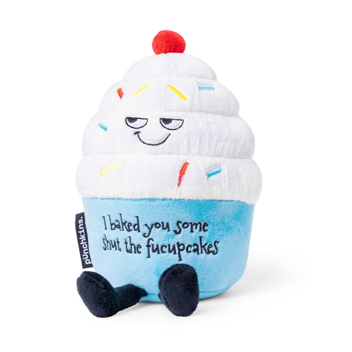 Punchkins I Baked You Some Shut the Fucupcakes Cupcake Plush Toy 20cm