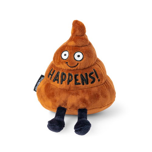 Punchkins Happens! Poop Emoji Plush Stuffed Soft Toy 17cm