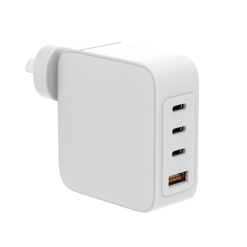 Chargecore 100W 4-Port PD GaN Wall Charger For Fast Charging/USB-C/A Hub