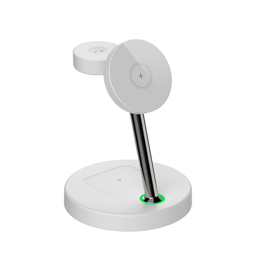 Chargecore 3in1 Wireless Charging Station For Smartwatch/Phone/Buds - White