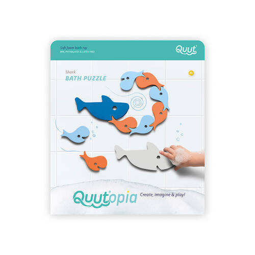 Quut - Quutopia Bath Toys Shark Bath Puzzle