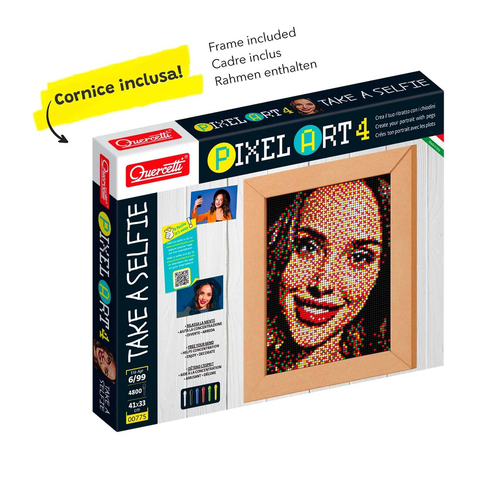 Quercetti Pixel Art 4 Take a Selfie Decorative DIY Art/Craft Home Decor