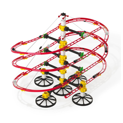 132pc Quercetti Skyrai Suspension Basic Marble Run 7-14y