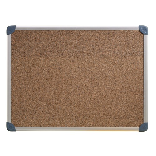 Quartet Penrite 45x60cm Corkboard w/ Aluminium Frame - Brown