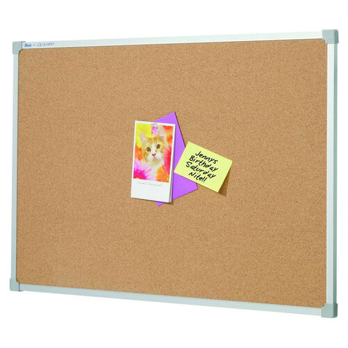 Quartet Penrite 120x120cm Corkboard w/ Aluminium Frame