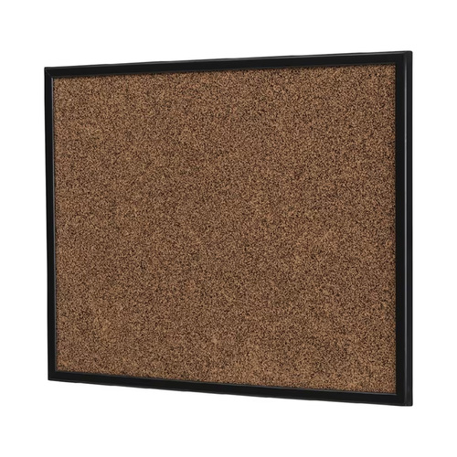 Quartet Black Frame Self Healing Corkboard 900mm x 600mm