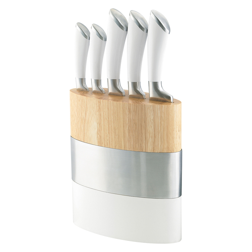 5pc Richard Sheffield Fusion Kitchen Knife Set w/ Block