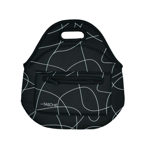 LaTASCHE Infant/Baby Portable Carry Goodie Bag Squiggles Print