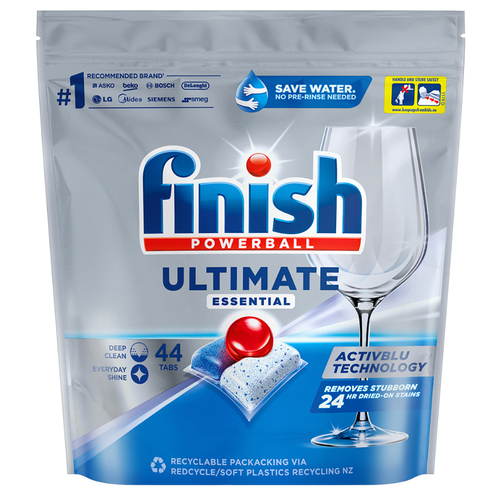 44pc Finish Powerball Ultimate Essential Dishwasher Cleaning Tablets