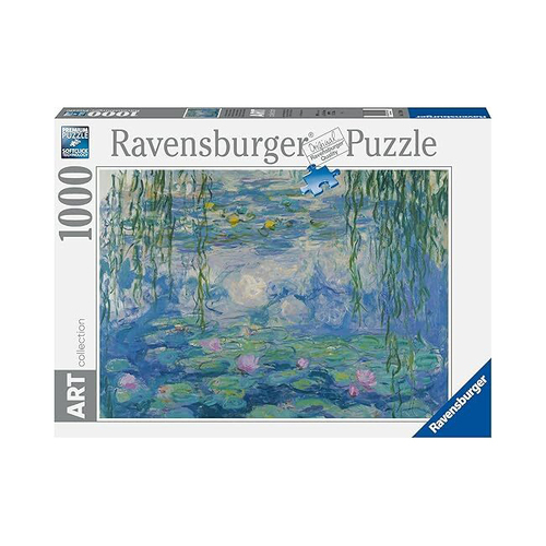 1000pc Ravensburger Waterlilies Adults Jigsaw Puzzle 