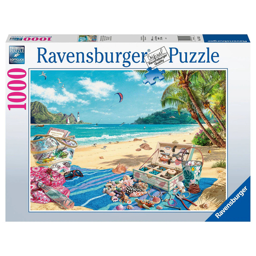 1000pc Ravensburger The Shell Collector Jigsaw Puzzle Set Adults