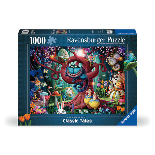 1000pc Ravensburger Most Everyone Is Mad Jigsaw Puzzle Set Adults