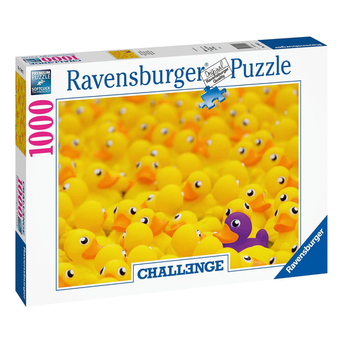 1000pc Ravensburger Rubber Ducks Jigsaw Puzzle Set Adults