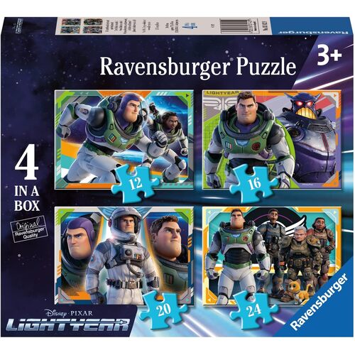 4pc Ravensburger Buzz Lightyear Jigsaw Puzzle 19x14cm 3y+