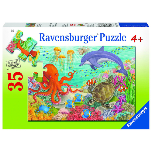 35pc Ravensburger Ocean Friends Jigsaw Kids/Childrens Puzzle 4Y+