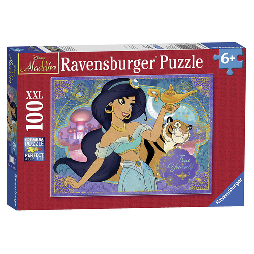 100pc Ravensburger Disney Aladdin Princess Jasmine Jigsaw Puzzle Set 6y+