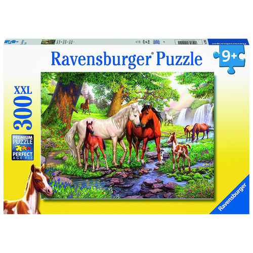 300pc Ravensburger Horses by the Stream Jigsaw Puzzle 9+