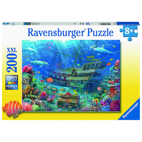 200pc Ravensburger Underwater Discovery Jigsaw Puzzle 49x36cm 8y+